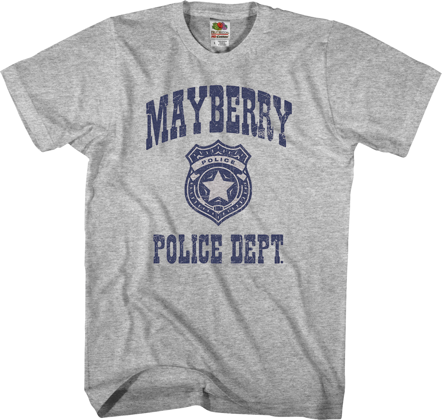 Mayberry Police Dept. Andy Griffith Show T-Shirt