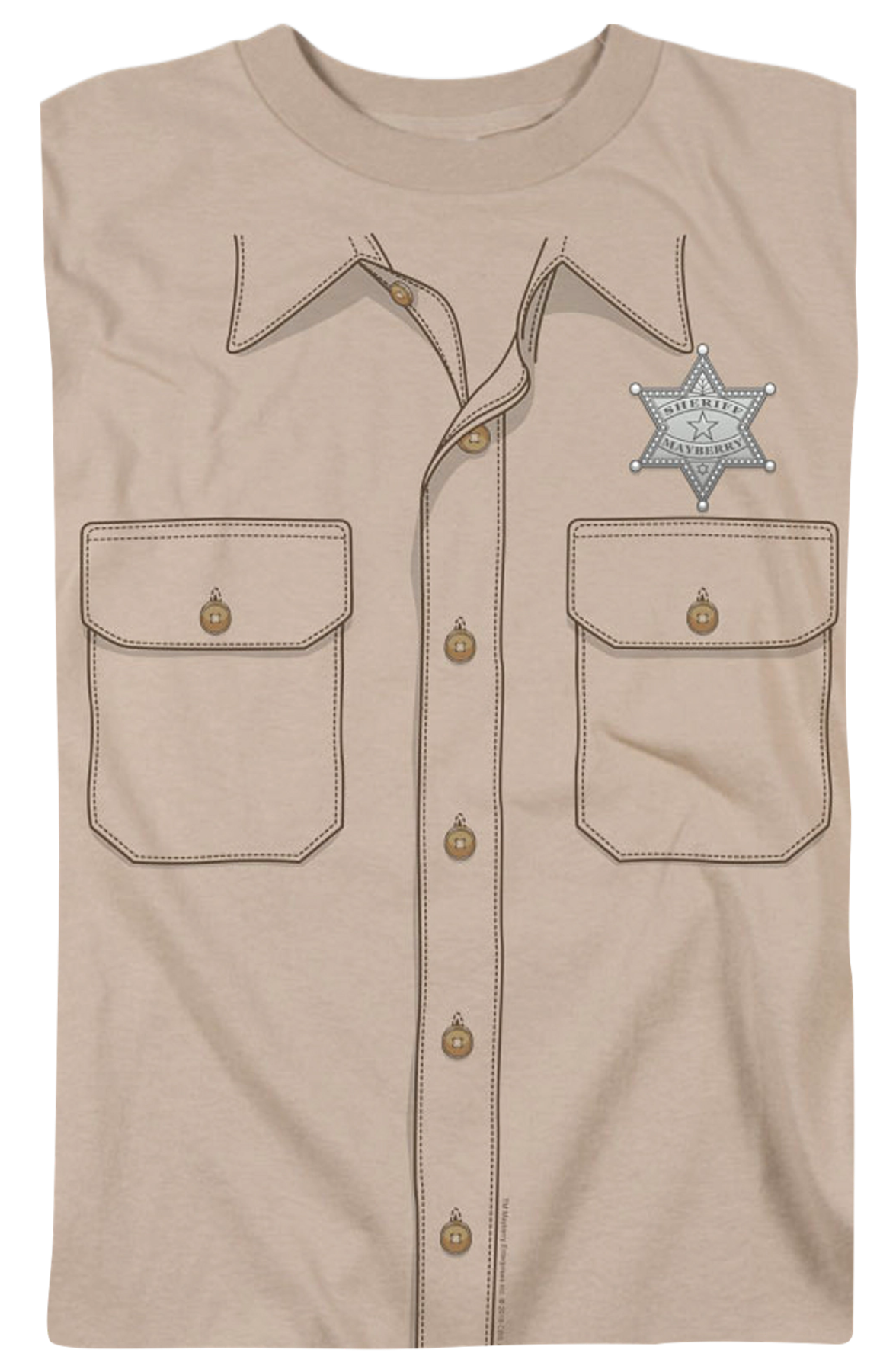 Mayberry Sheriff Andy Griffith Show Costume T-Shirt