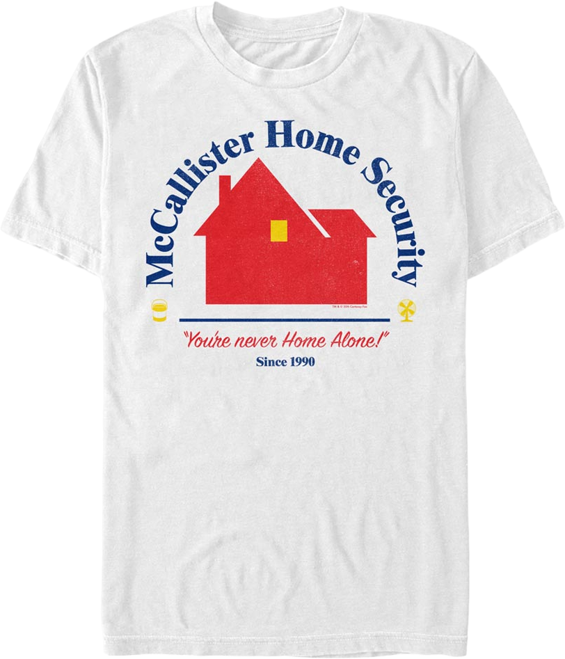 McCallister Home Security Home Alone T-Shirt