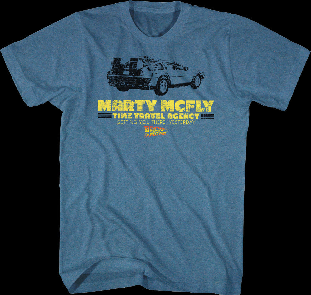 McFly Time Travel Agency Shirt