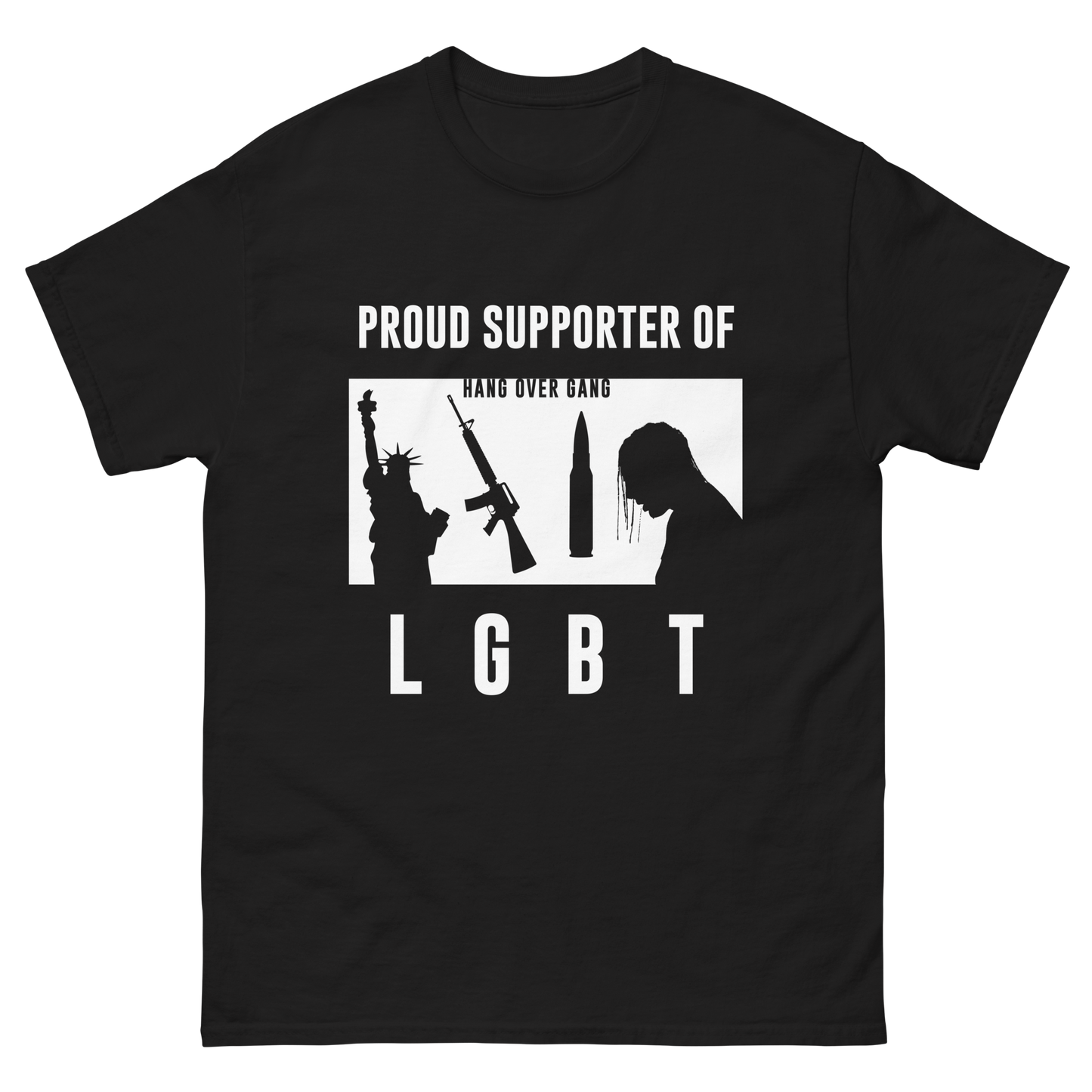 L G B T Proud Supporter T-Shirt