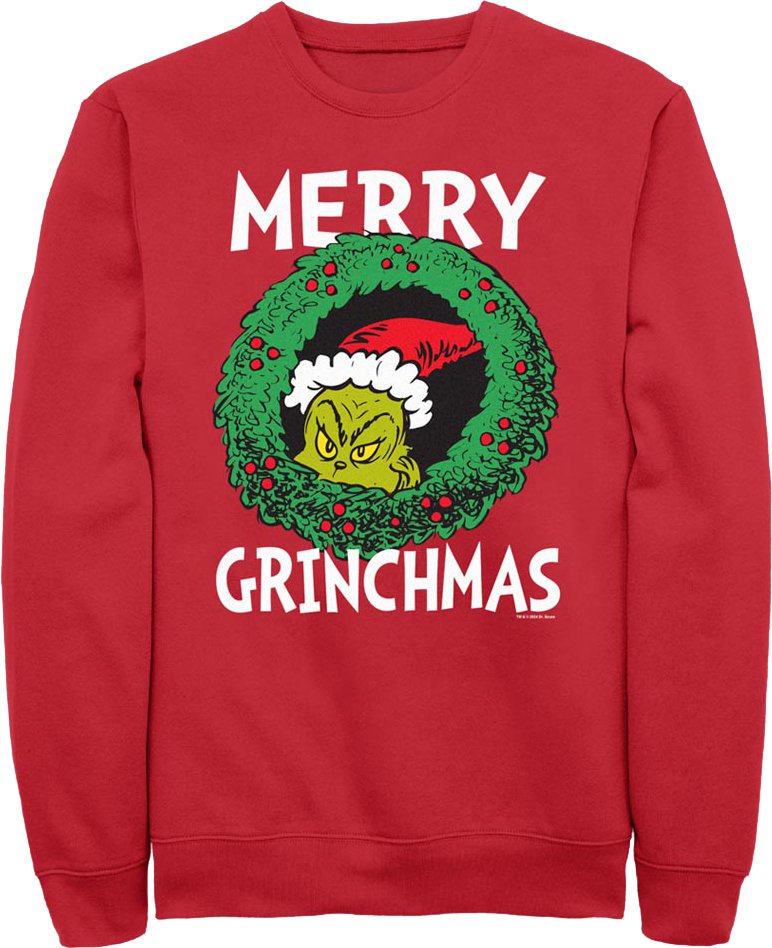 Merry Grinchmas Dr. Seuss Sweatshirt