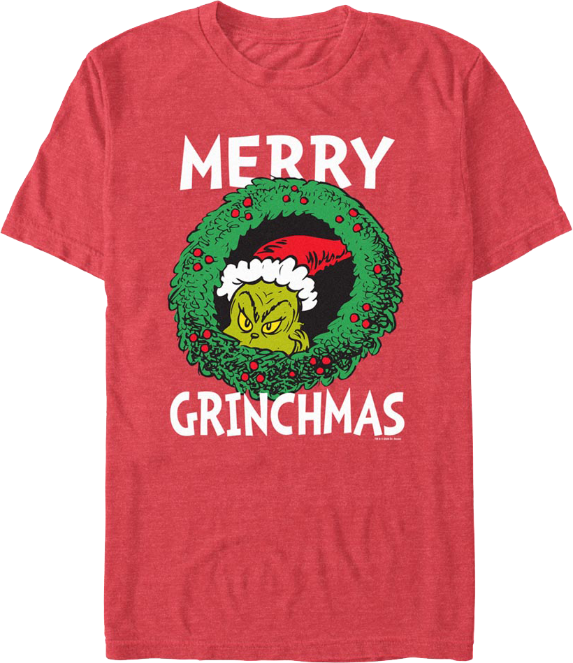 Merry Grinchmas Dr. Seuss T-Shirt