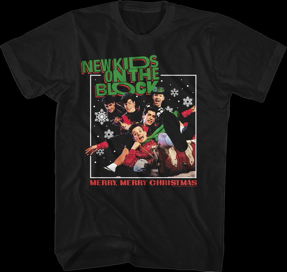 Merry, Merry Christmas New Kids On The Block T-Shirt