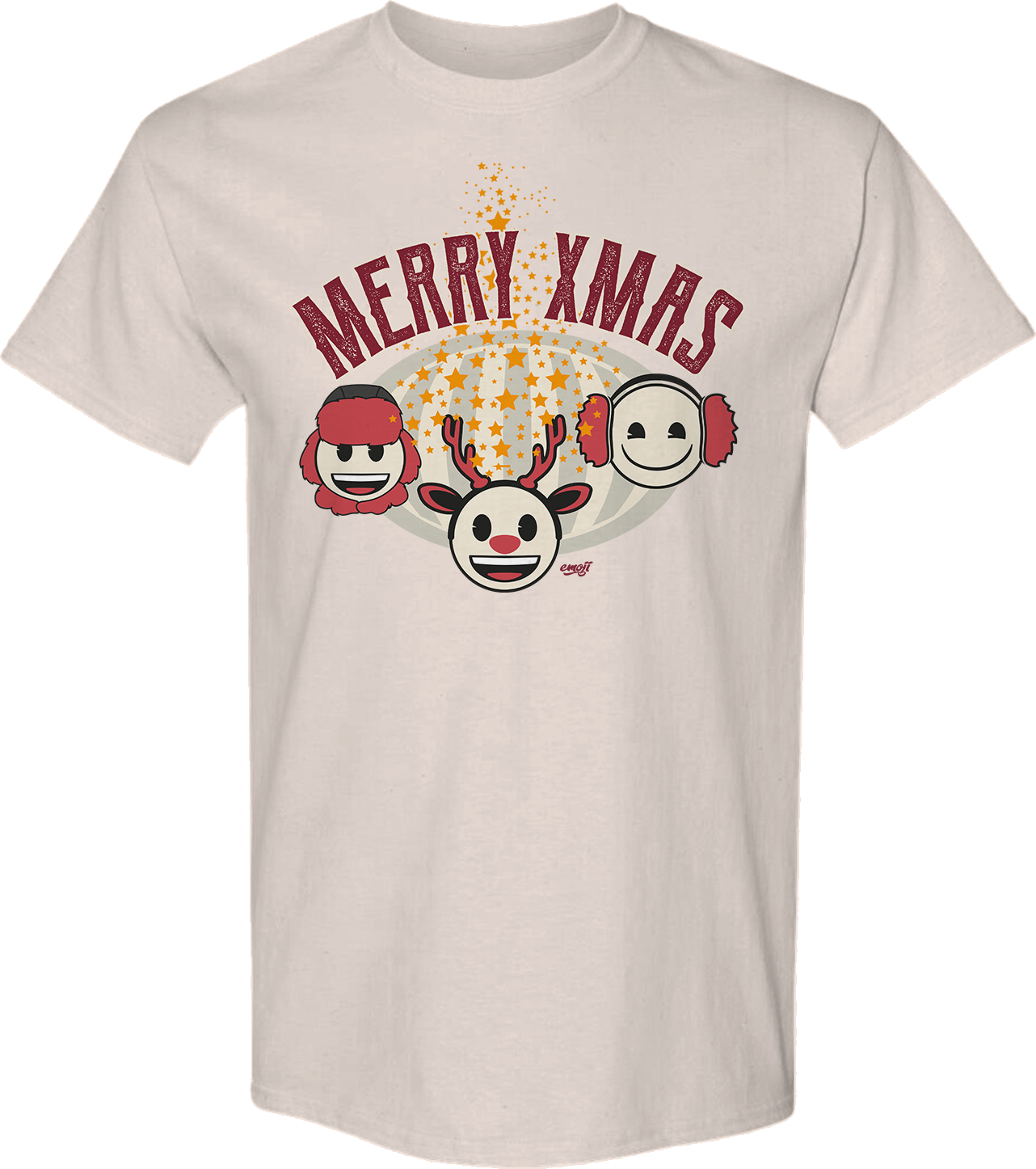 Merry Xmas Emoji T-Shirt