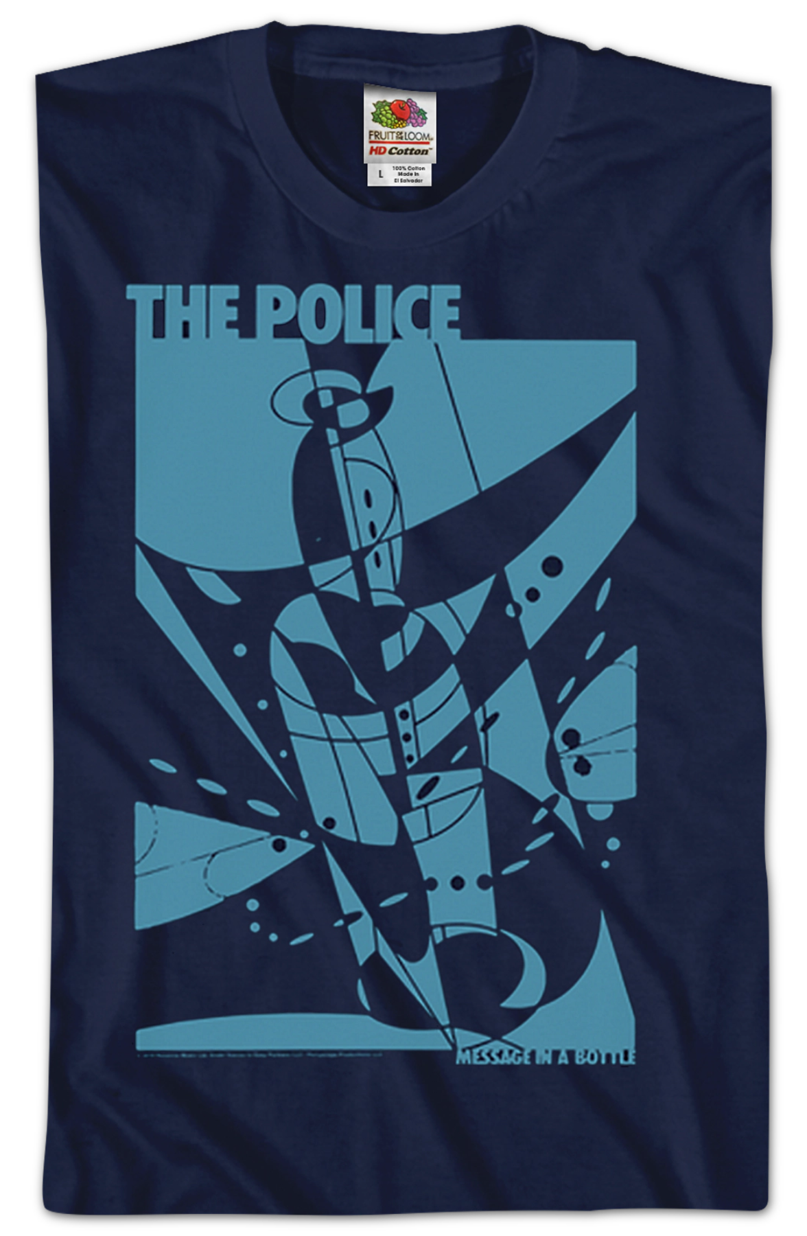 Message In A Bottle The Police T-Shirt