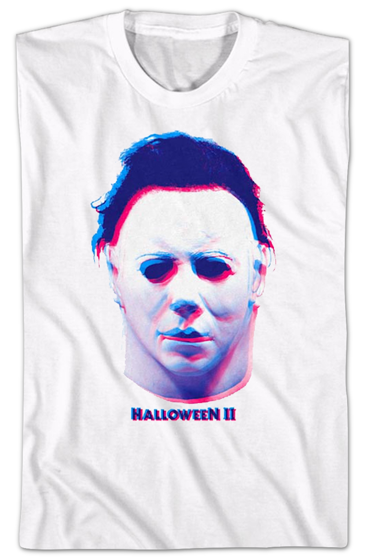 Michael Myers 3-D Mask Halloween II T-Shirt