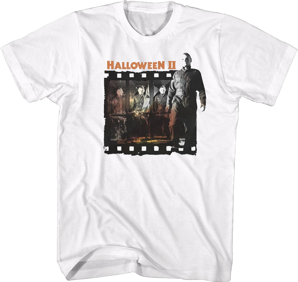 Michael Myers Film Strip Halloween II Shirt