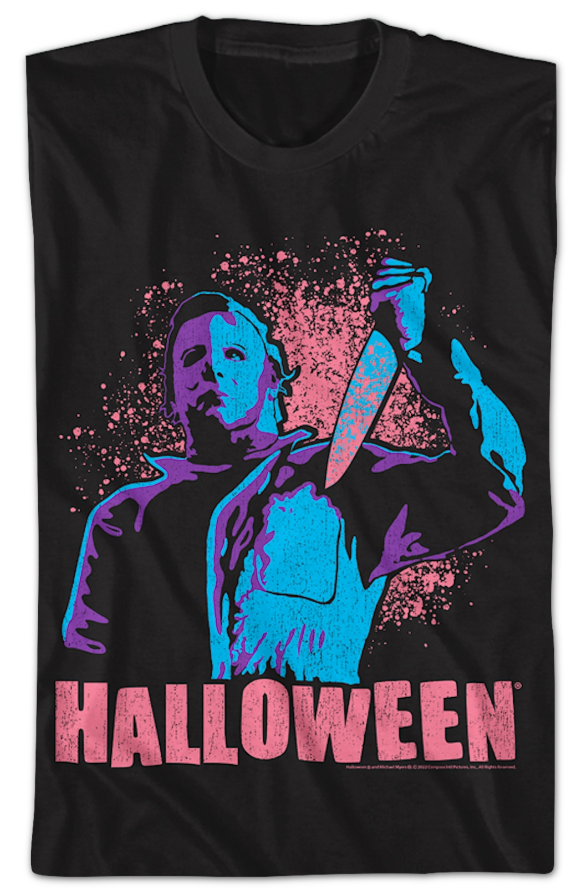 Michael Myers Knife Pose Halloween T-Shirt