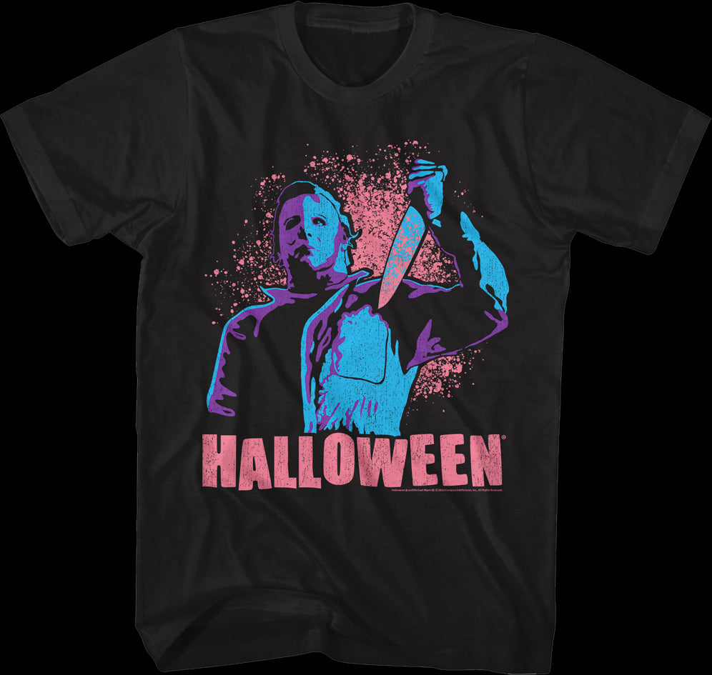 Michael Myers Knife Pose Halloween T-Shirt