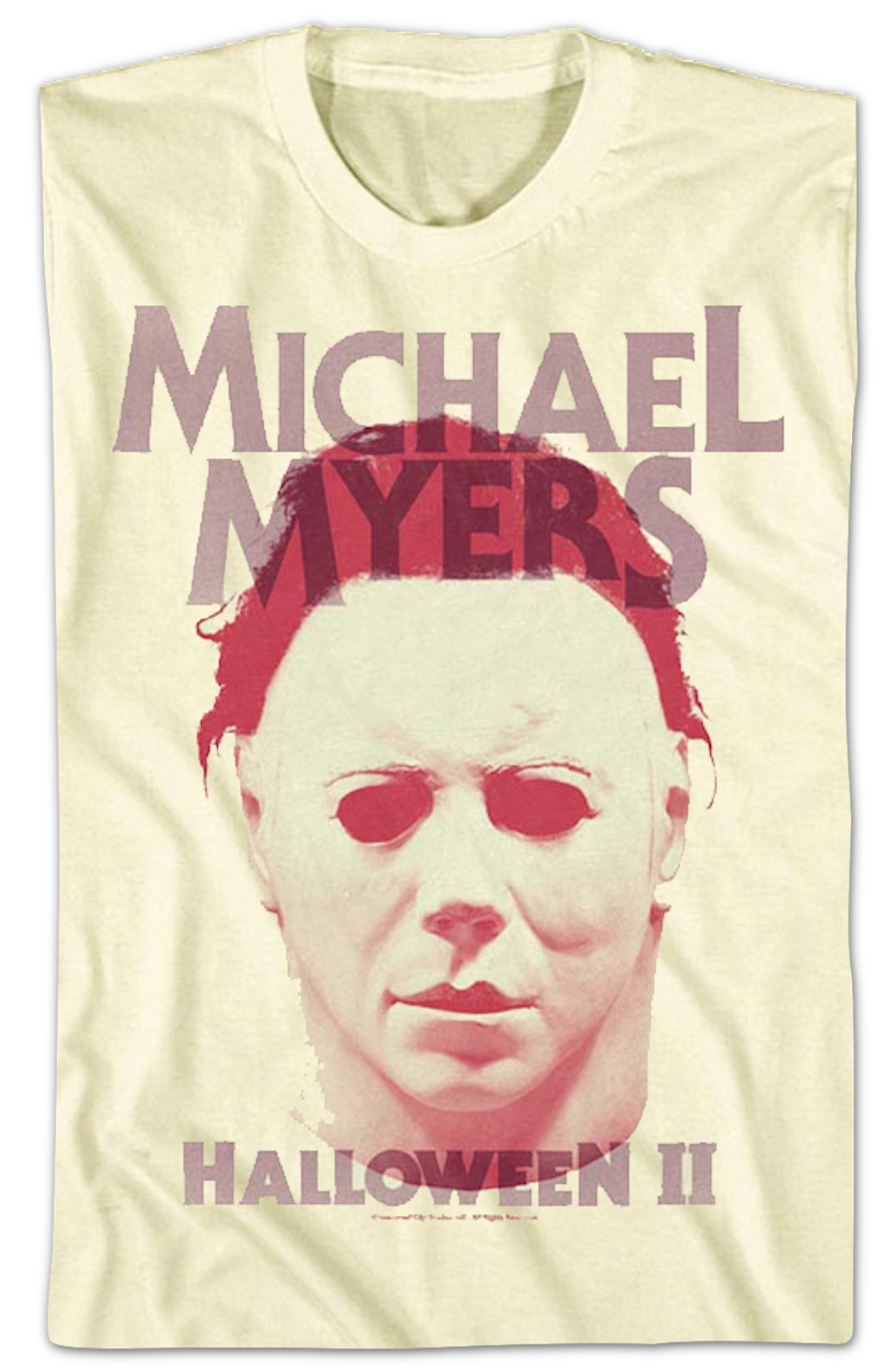 Michael Myers Mask Halloween II T-Shirt