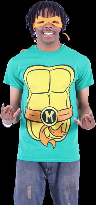 Michelangelo Costume Teenage Mutant Ninja Turtles T-Shirt