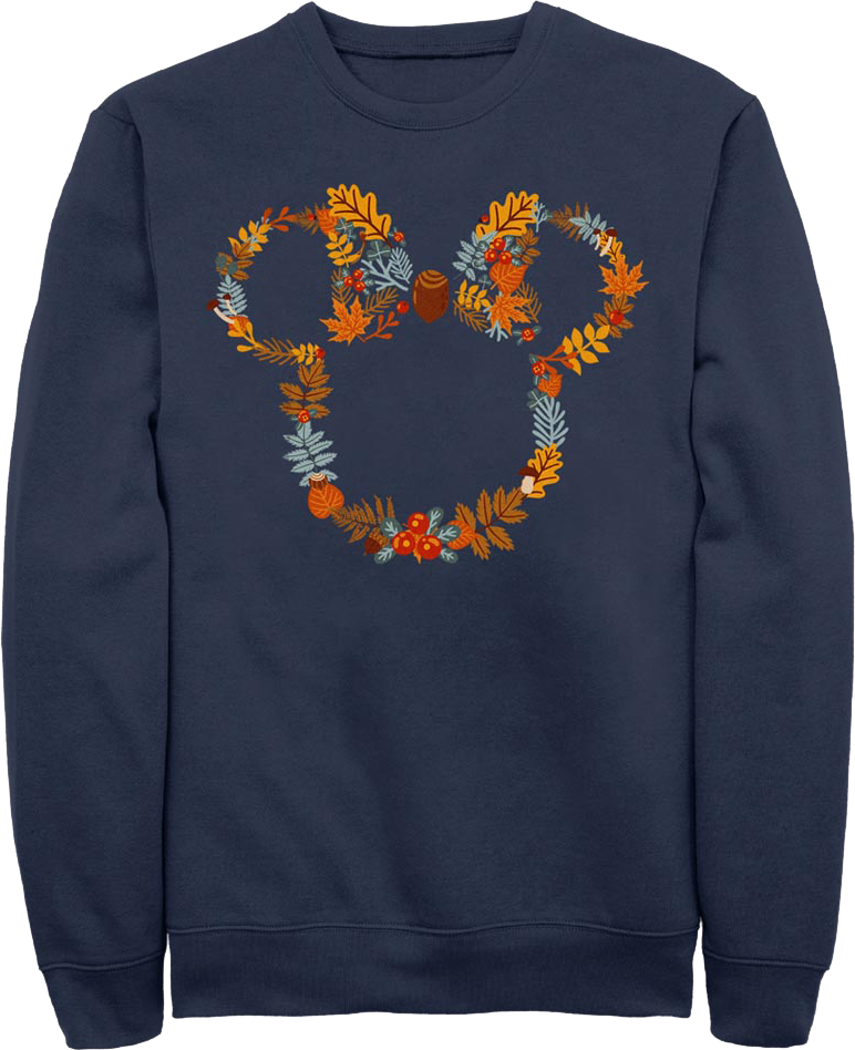 Mickey Mouse Fall Wreath Sweatshirt