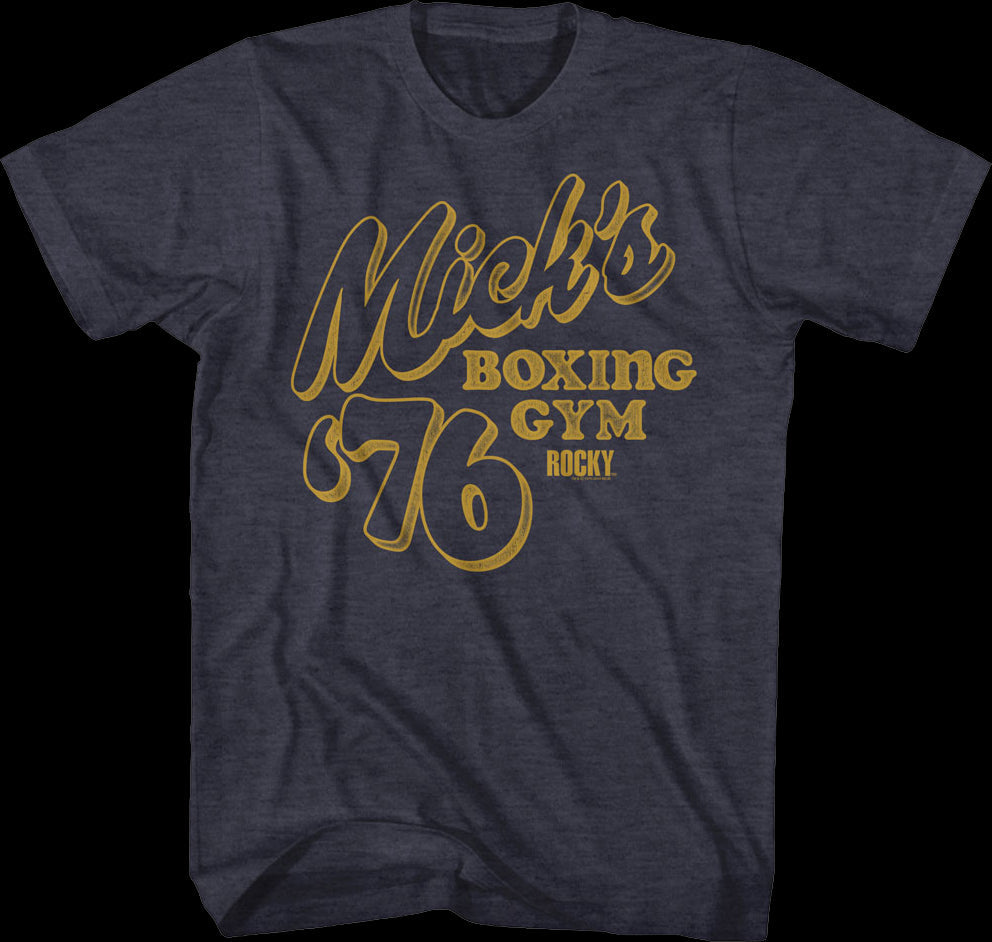 Mick's Boxing Gym '76 Rocky T-Shirt