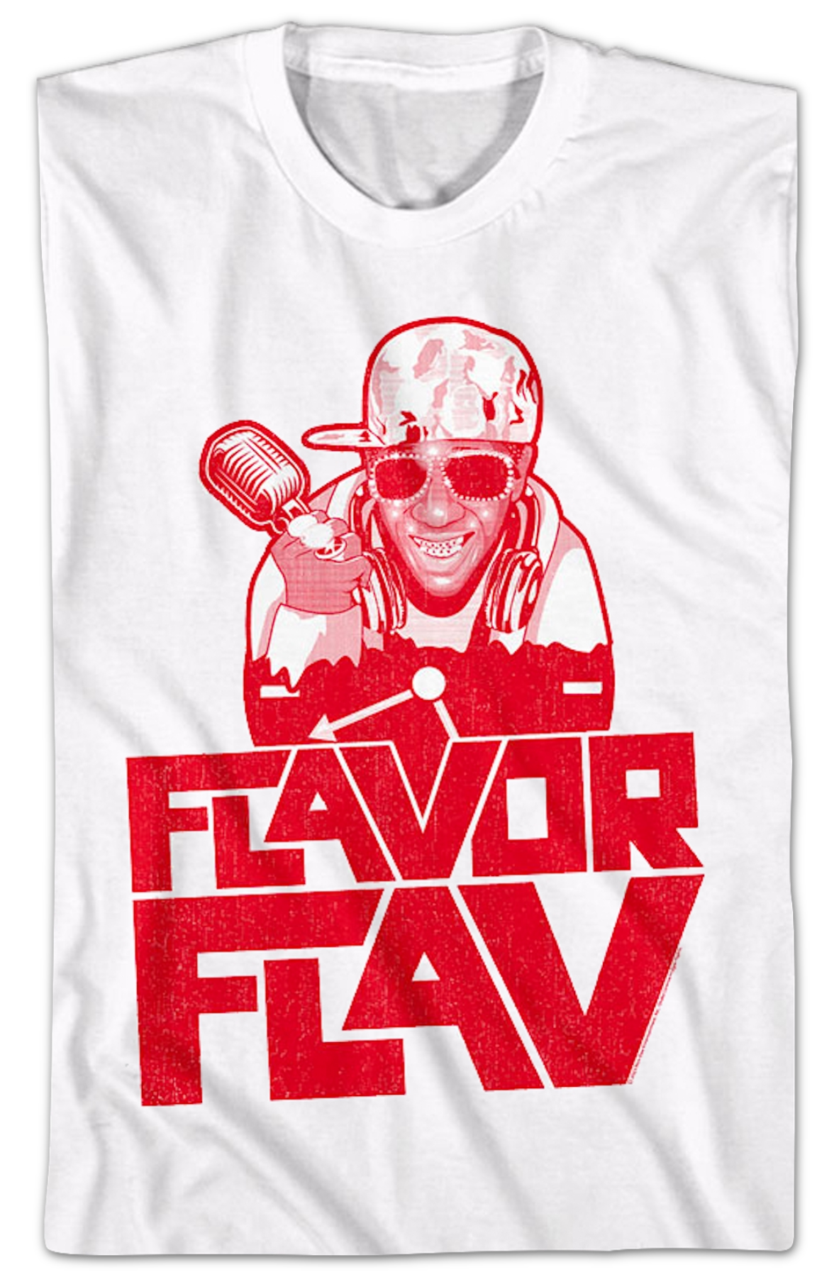 Microphone Flavor Flav T-Shirt
