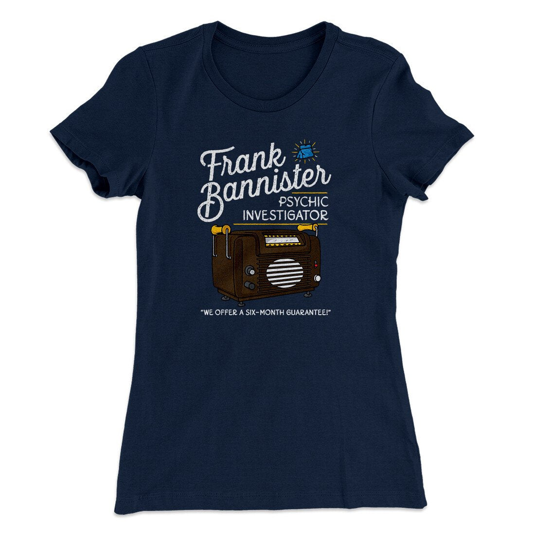 Frank Bannister Psychic Investigator Women's T-Shirt