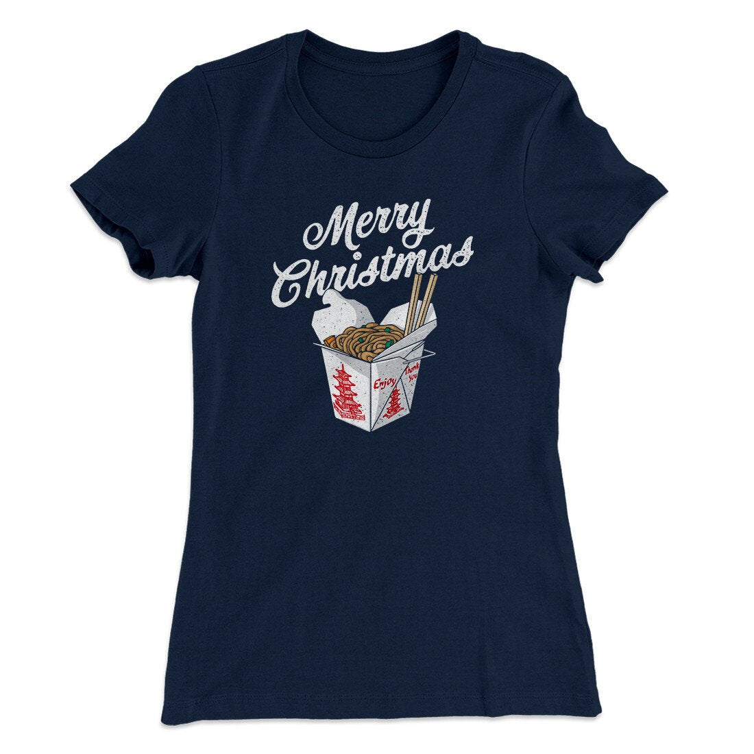 Merry Christmas Takeout Women's T-Shirt