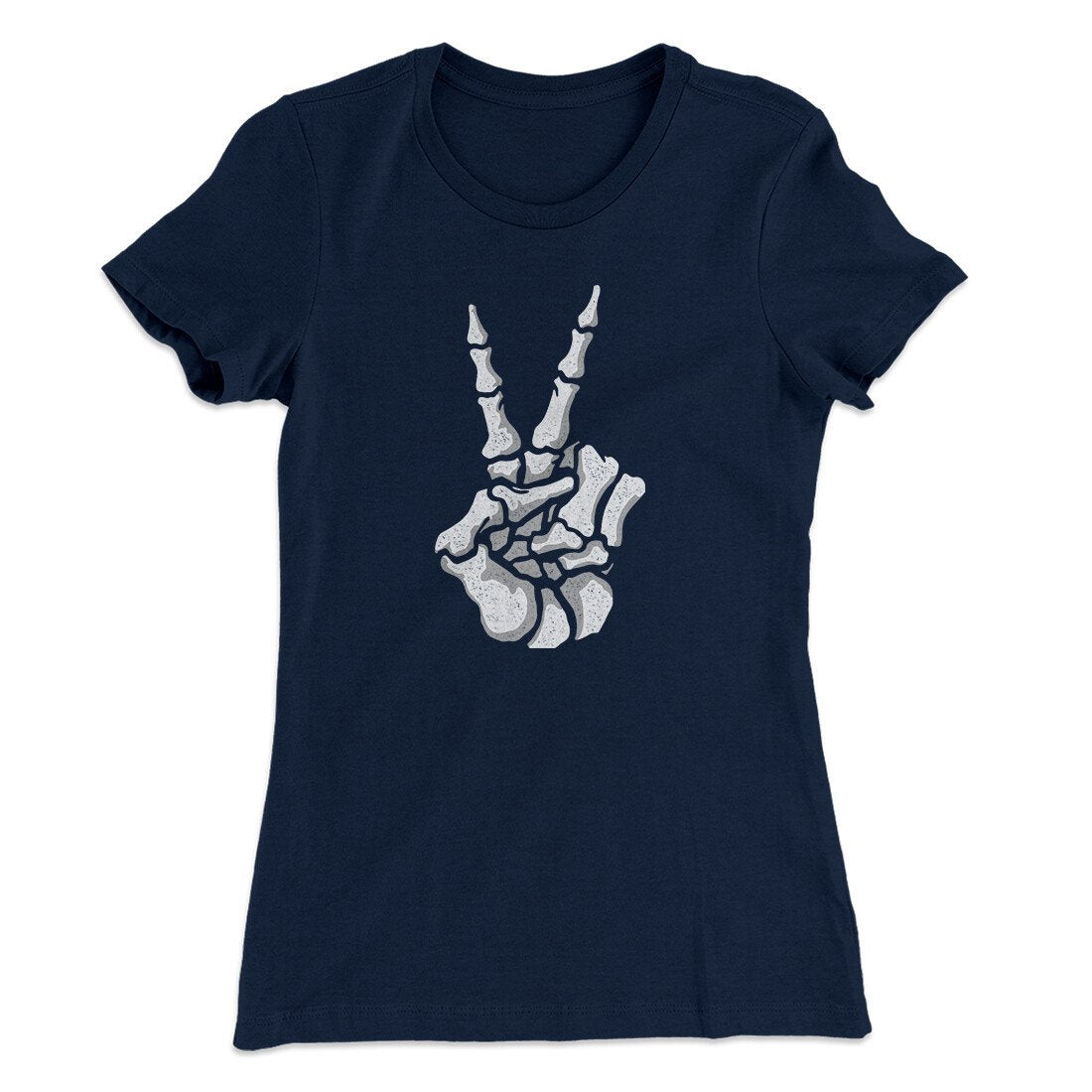 Peace Skeleton Hand Women's T-Shirt