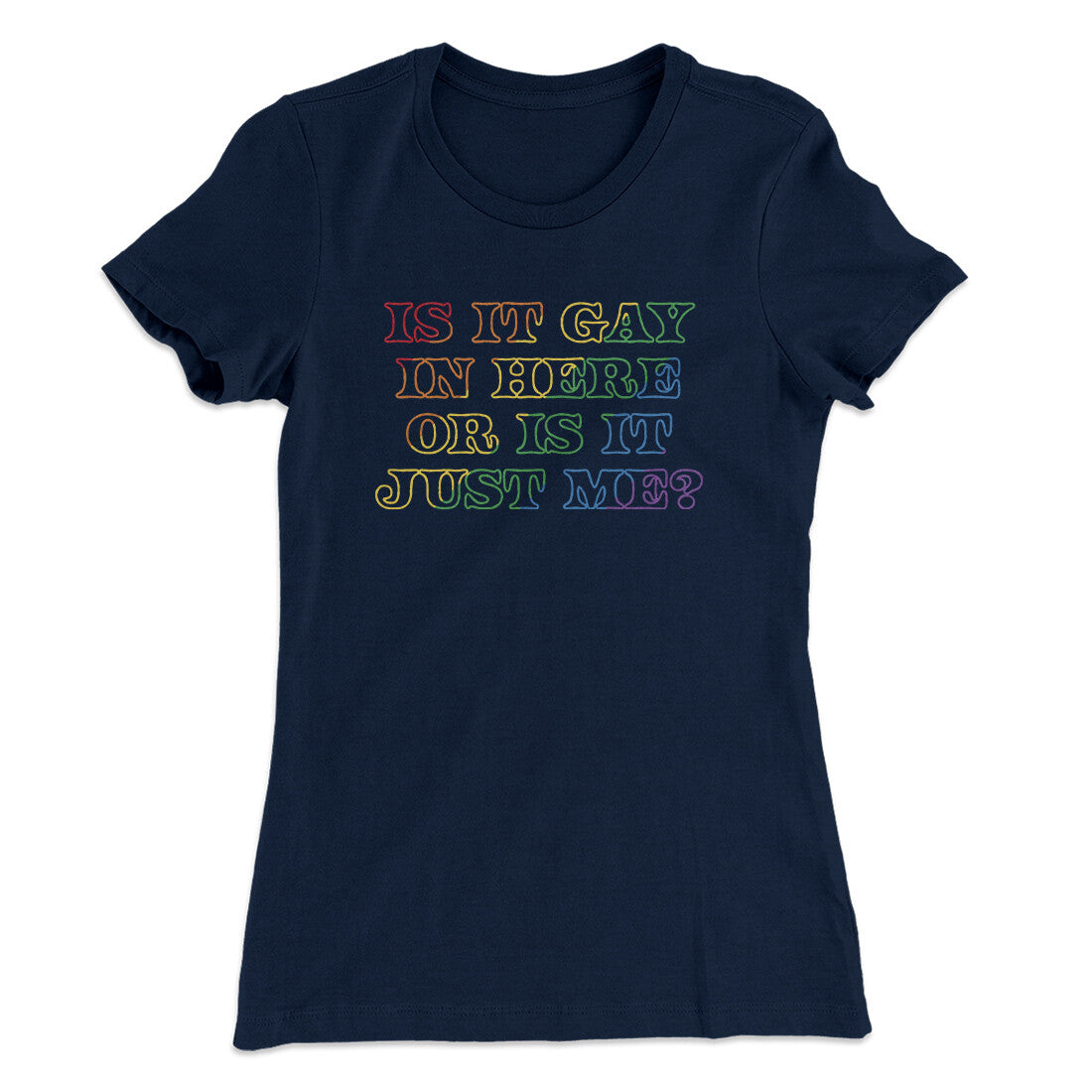 Is It Gay In Here Or Is It Just Me Women's T-Shirt