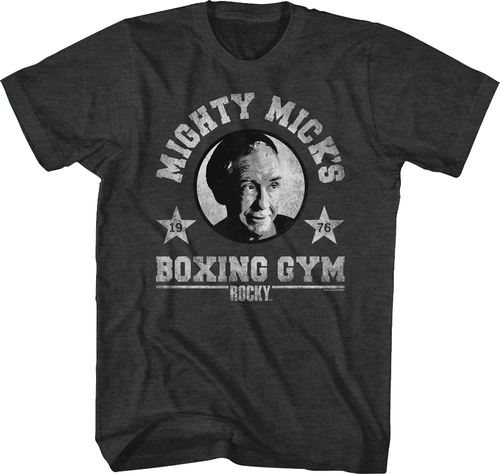 Mighty Mick's Boxing Gym Rocky T-Shirt