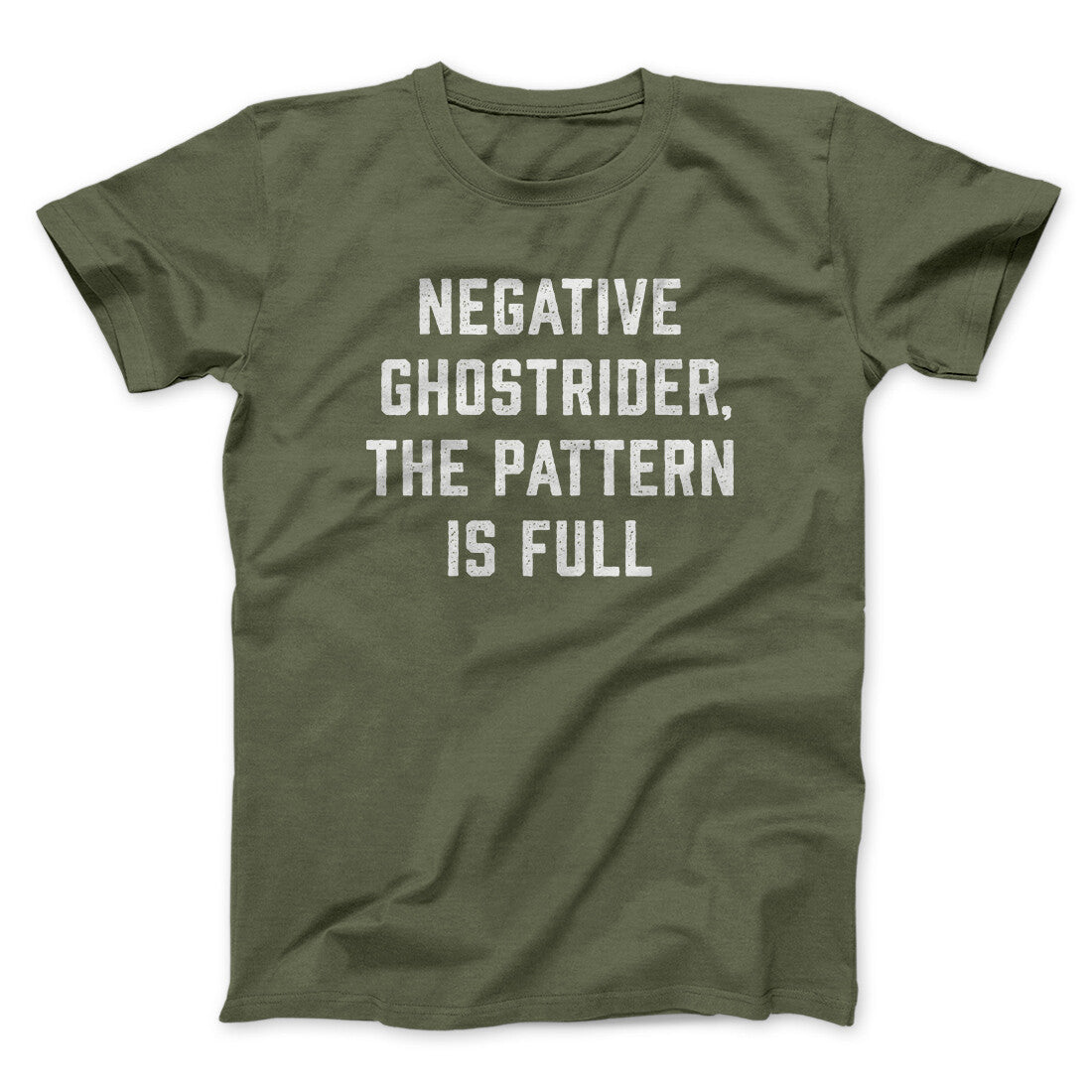 Negative Ghostrider The Pattern Is Full Funny Movie Men/Unisex T-Shirt