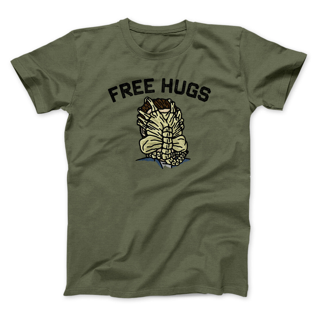 Free Hugs Facehugger Men/Unisex T-Shirt