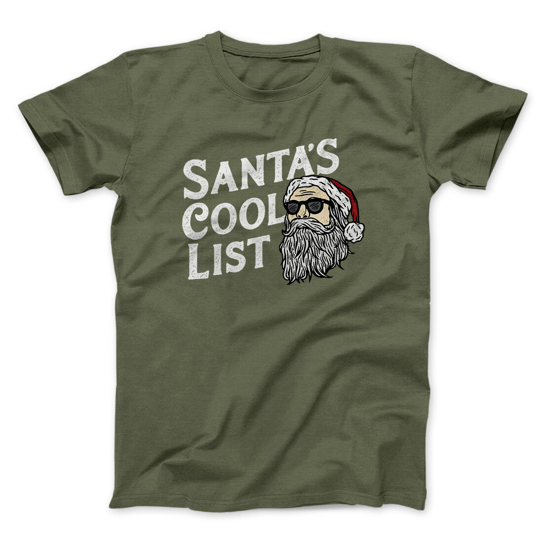 Santa‚Äôs Cool List Men/Unisex T-Shirt