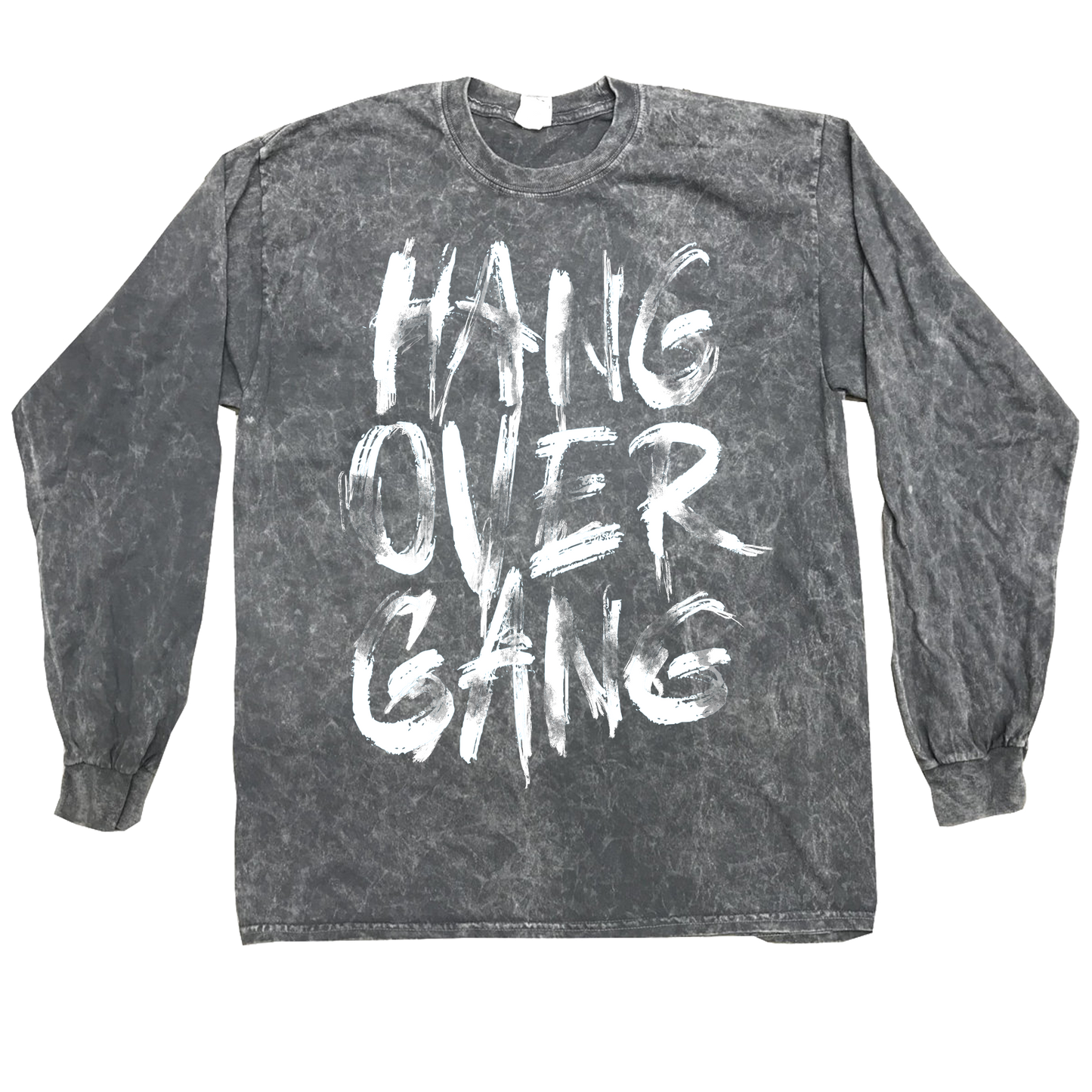 Hang Over Gang Mineral Wash Long Sleeve Shirt