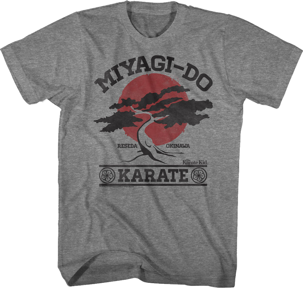 Karate Kid Miyagi-Do Bonsai Tree T-Shirt