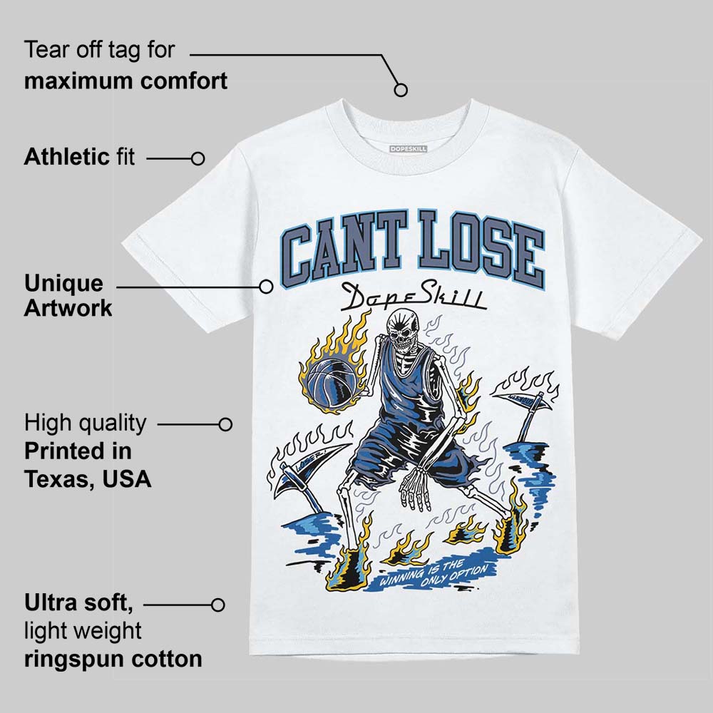 Diffused Blue 11s DopeSkill T-Shirt Cant Lose Graphic