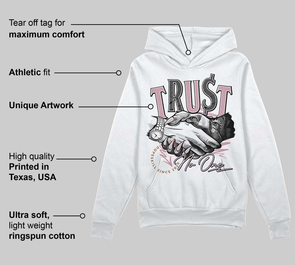 Dunk Low Teddy Bear Pink DopeSkill Hoodie Sweatshirt Trust No One Graphic