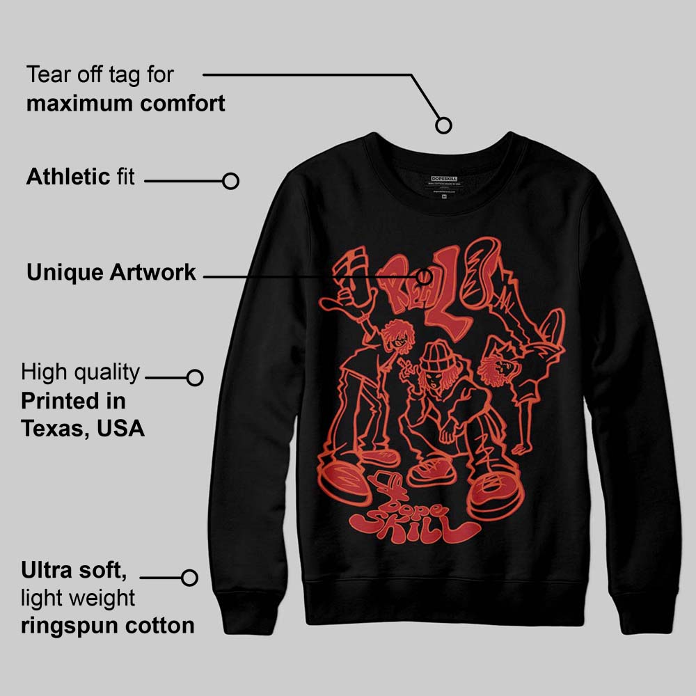 Brick By Brick 4s DopeSkill Sweatshirt Real Y2K Players Graphic