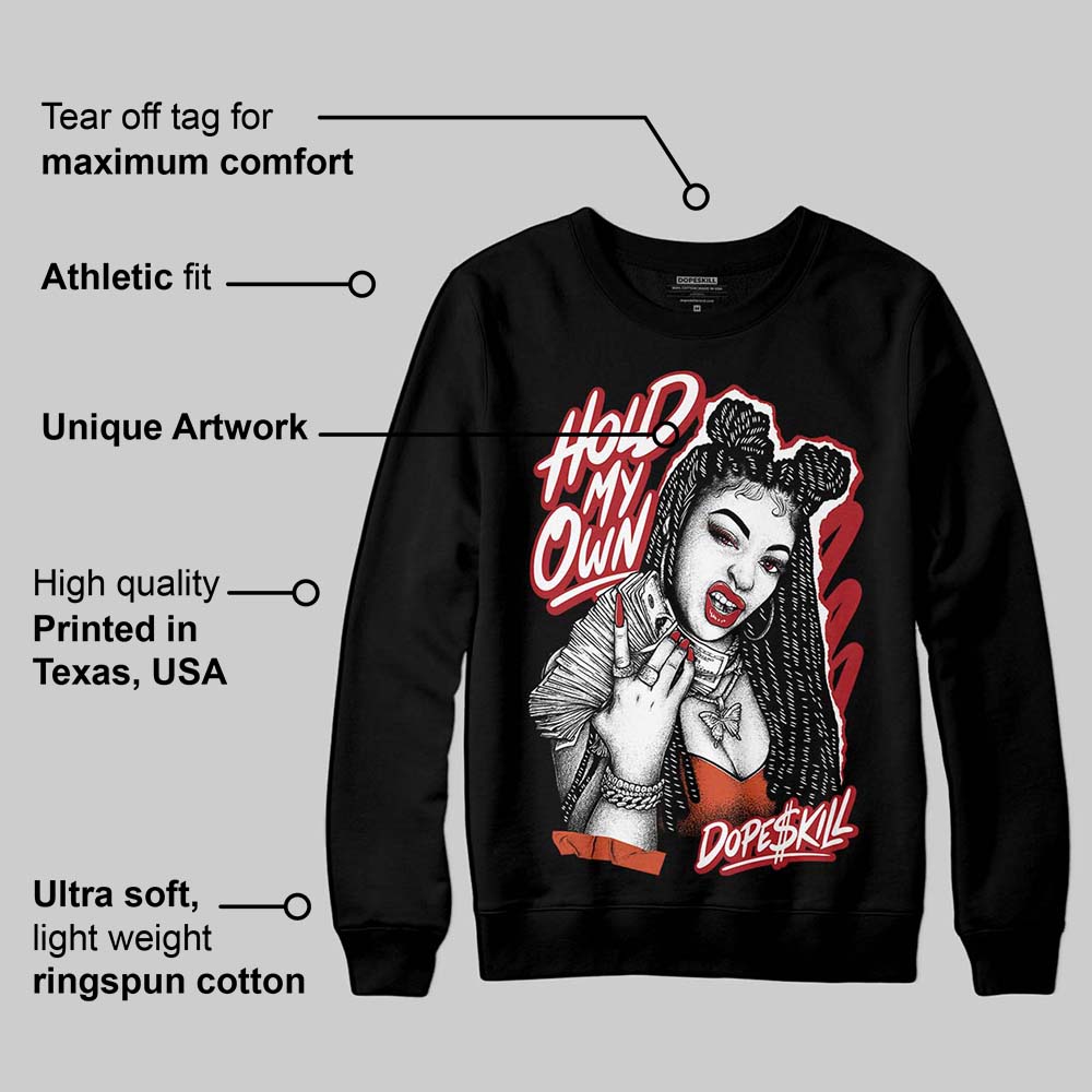 Brick By Brick 4s DopeSkill Sweatshirt New H.M.O Graphic
