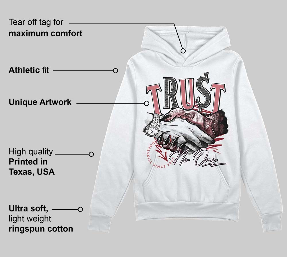 Valentine's Day Collection DopeSkill Hoodie Sweatshirt Trust No One Graphic