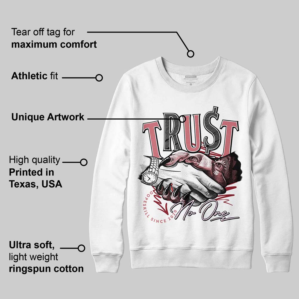 Valentine's Day Collection DopeSkill Sweatshirt Trust No One Graphic