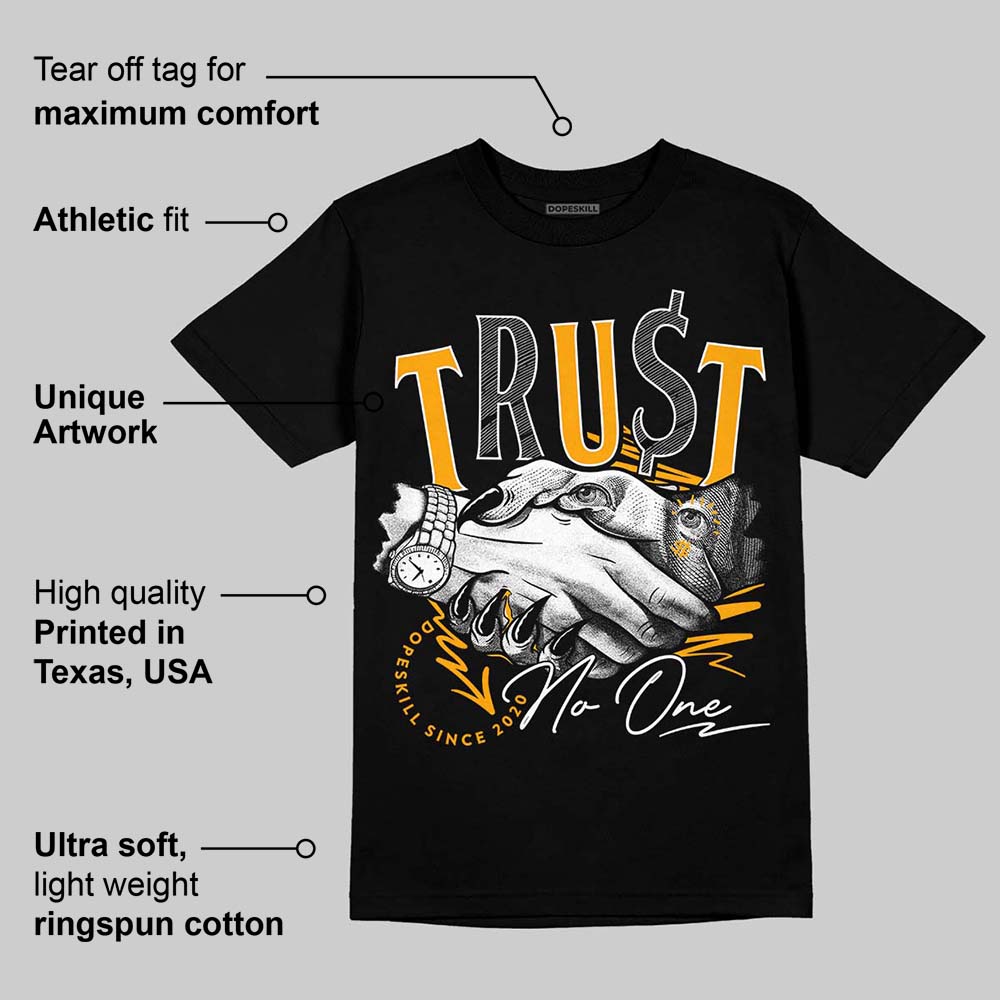 Black Taxi 12s DopeSkill T-Shirt Trust No One Graphic