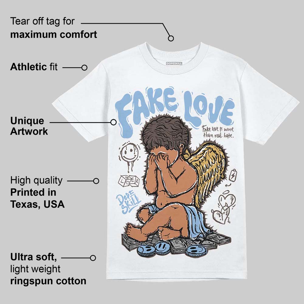 Handball Spezial Light Blue DopeSkill T-Shirt False Love Graphic