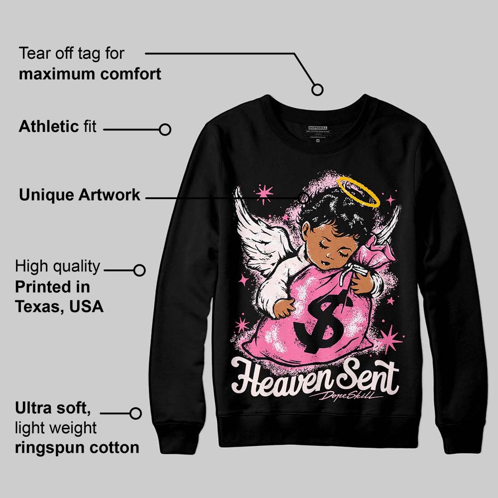 Dunk Pink Foam DopeSkill Sweatshirt Heaven Sent Graphic