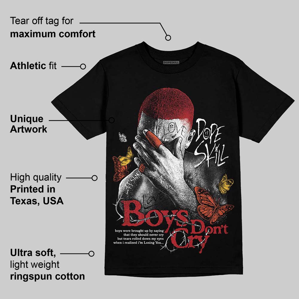 Brick By Brick 4s DopeSkill T-Shirt Boys Don't Cry Graphic