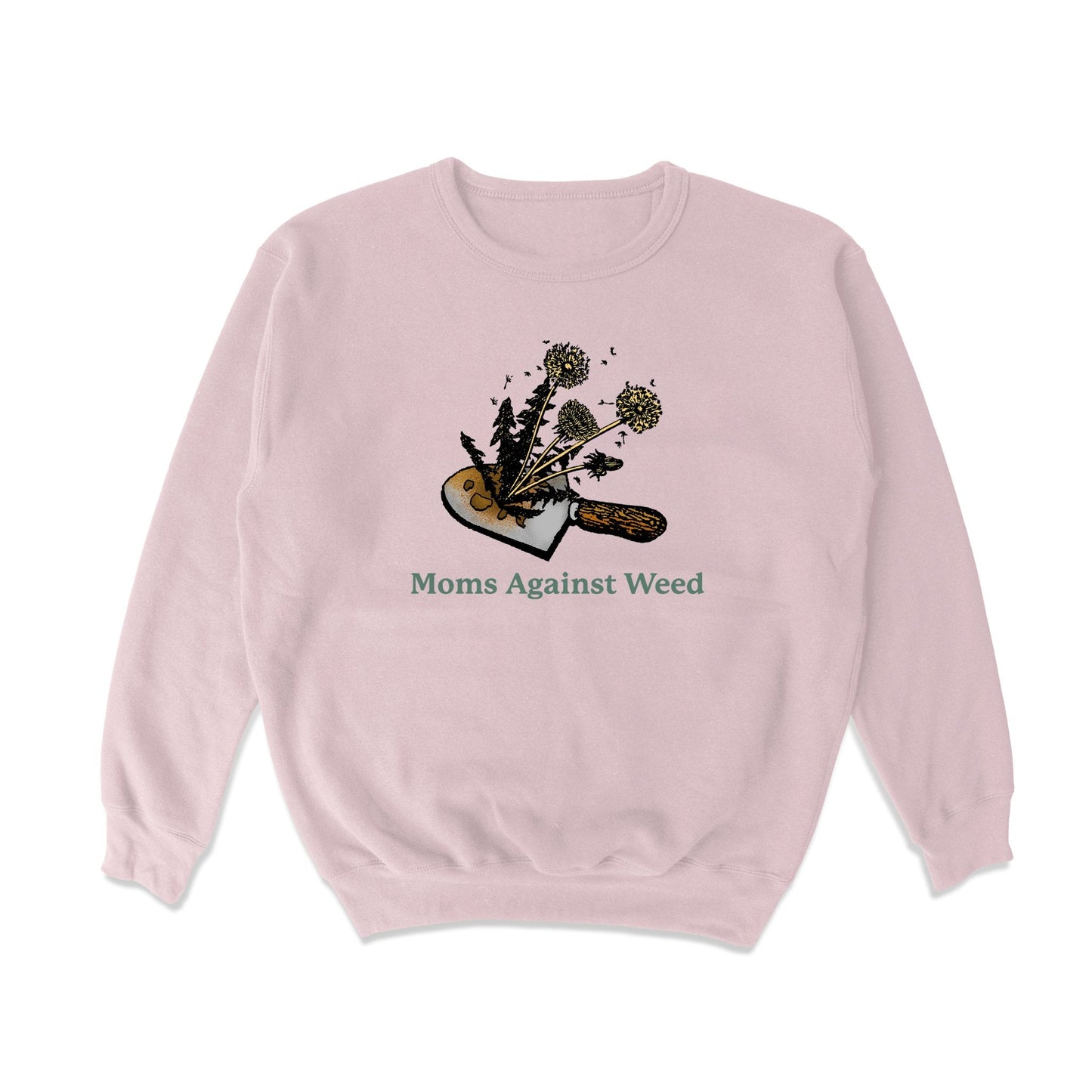 Moms Against Weed Crewneck Sweatshirt