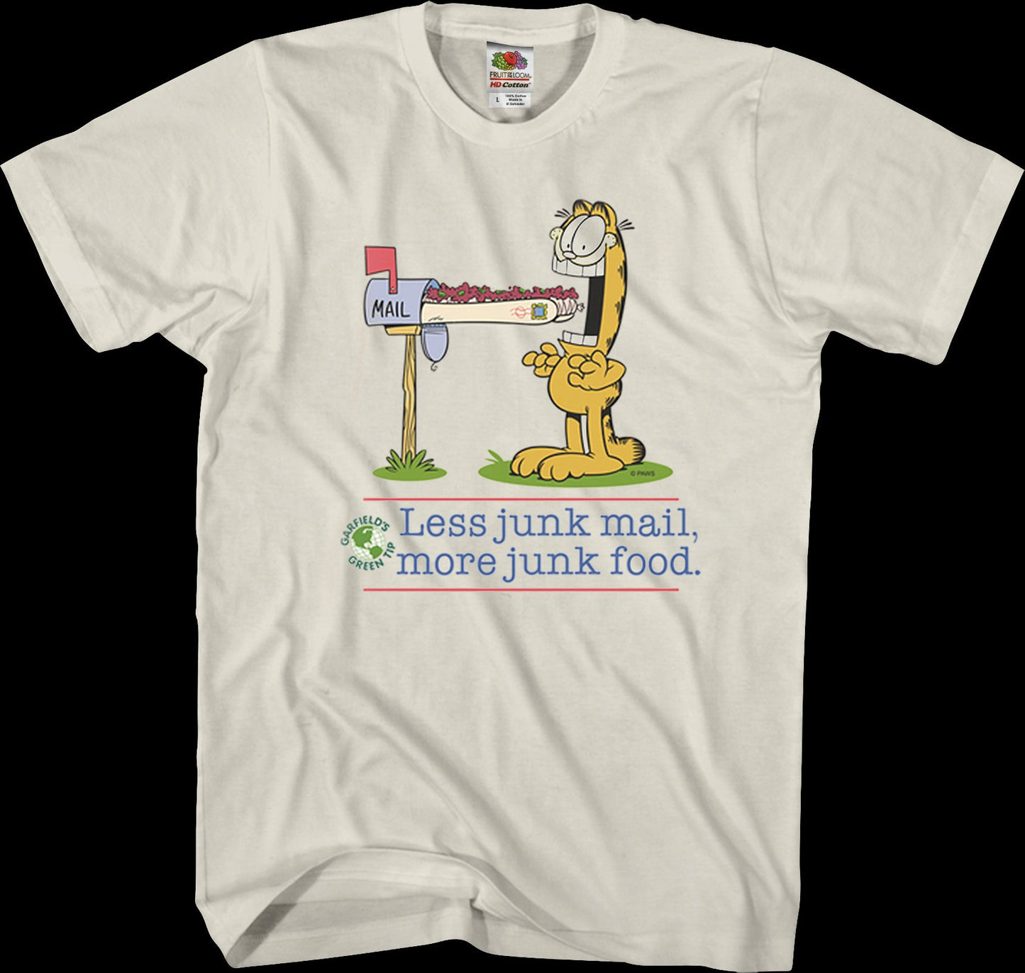 More Junk Food Garfield T-Shirt