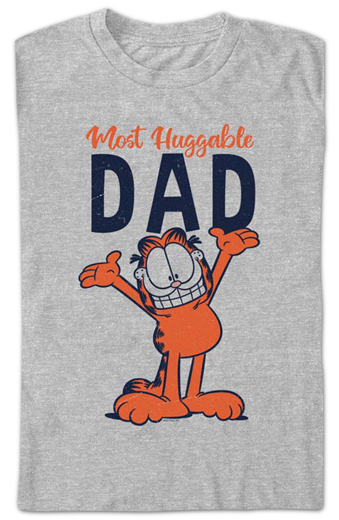 Most Huggable Dad Garfield T-Shirt