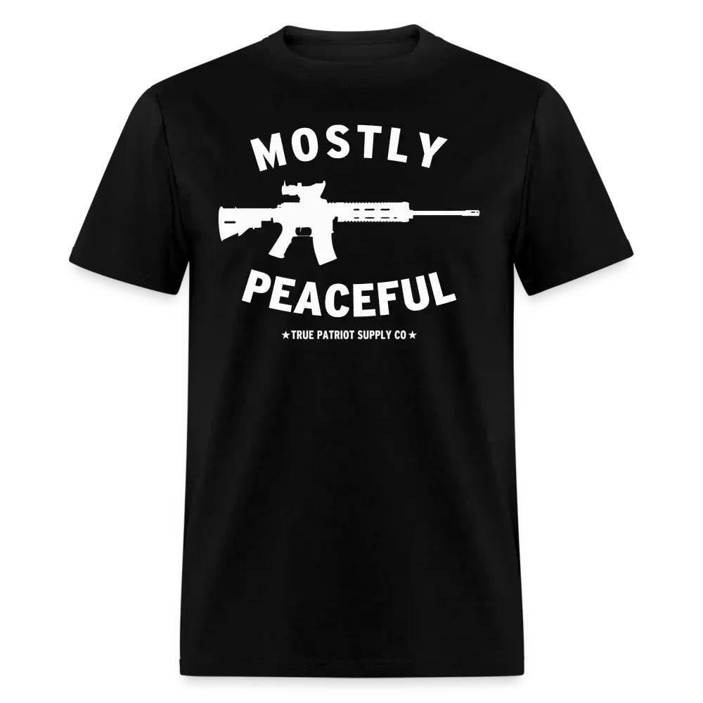 Mostly Peaceful Armed Patriot Unisex Classic T-Shirt