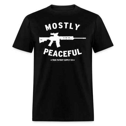 Mostly Peaceful Armed Patriot Unisex Classic T-Shirt