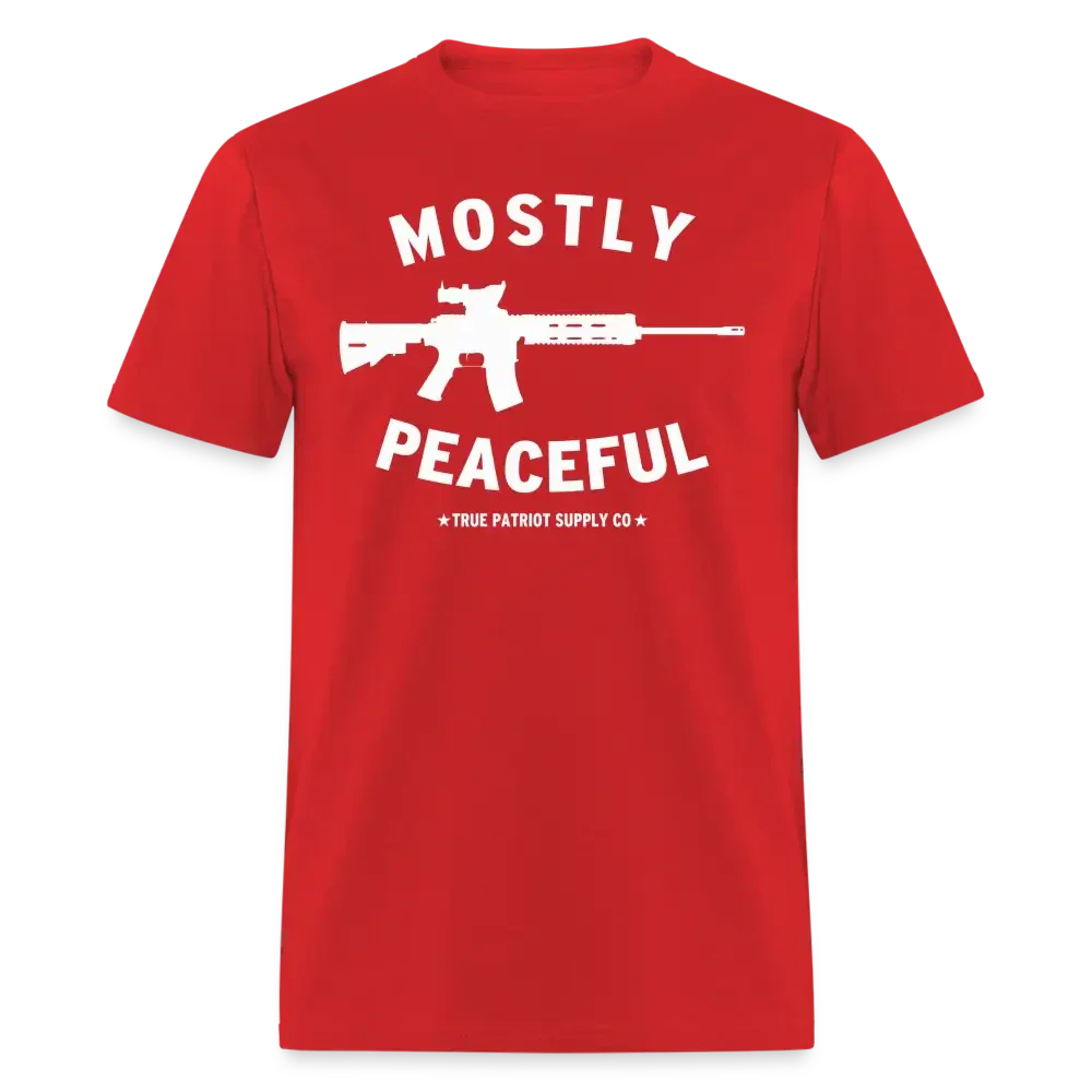 Mostly Peaceful Armed Patriot Unisex Classic T-Shirt