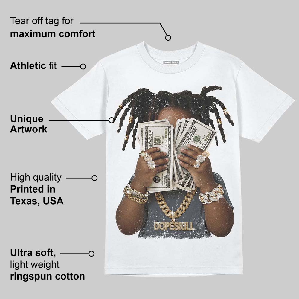 Cool Grey 11s DopeSkill T-Shirt Rich Youth Graphic