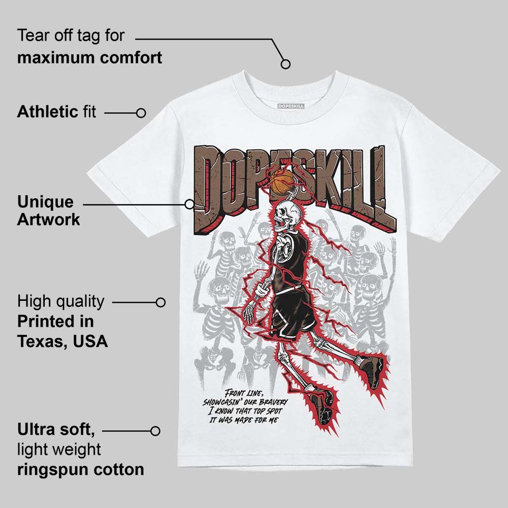 Olive 9s DopeSkill T-Shirt Thunder Dunk Graphic