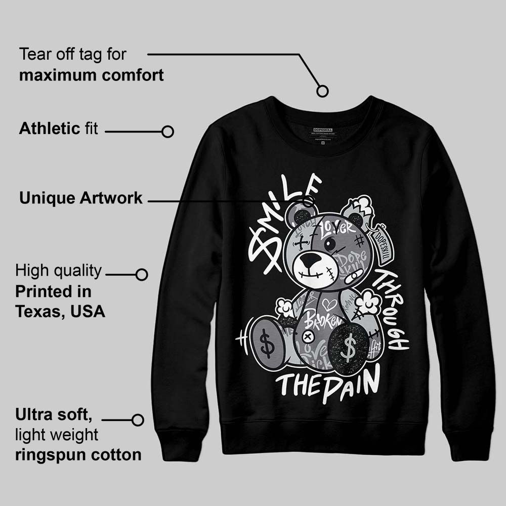 Fear 4s DopeSkill Sweatshirt Smile Through The Pain Graphic