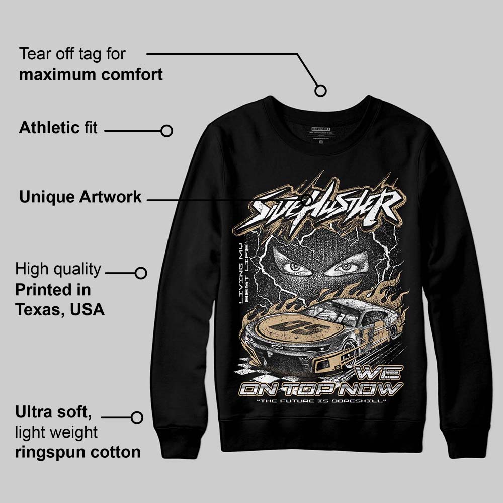 TAN Collection DopeSkill Sweatshirt New Side Hustler Graphic