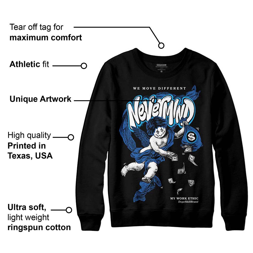 Space Jam 11s DopeSkill Sweatshirt Nevermind Graphic